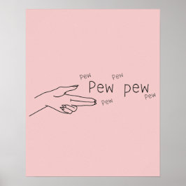 Pew-peug Poster