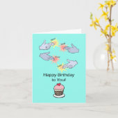 Pew Pew Hands Mannen Kinder Grappige Gamer Happy B Kaart (Gele Bloem)