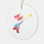 Pew. Pew. Keramisch Ornament (Links)