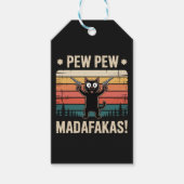 Pew Pew Madafakas Cadeaulabel (Voorkant)