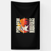 Pew Pew Madafakas Pew Pew Madafakas Goat Spandoek (Verticaal)