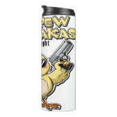 Pew Pew Madatrakas Chick Graphic Thermosbeker (Geroteerd rechts)