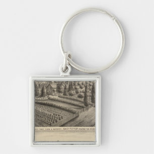 Pewaukee Fruit Boerderij & Nursery Sleutelhanger