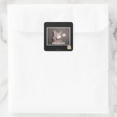 Pewpewpeug Vierkante Sticker (Tas)