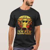 Pewpewpew Mada-Fakas, Crazy Pew Pew Rabbit T-shirt (Voorkant)