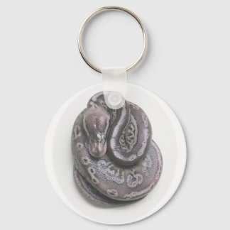 Pewter Ball Python Sleutelhanger