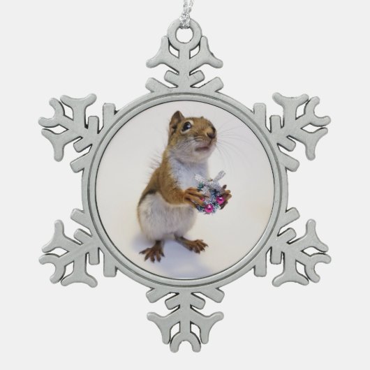 Pewter Rocky Ornament (Voorkant)