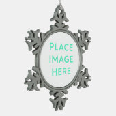 Pewter Snowflake Ornament (Links)