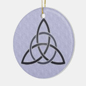 Pewter Trinity Knot Ornament (Links)