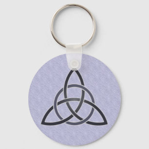 Pewter Trinity Knot Sleutelhanger