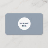 Pewter – Volledig modern design Visitekaartje (Voorkant)