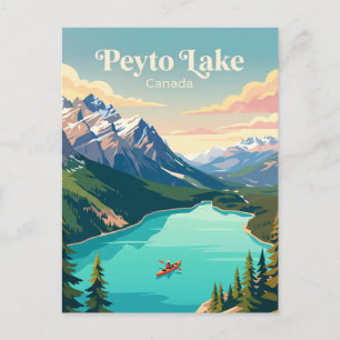 Peyto Lake Canada Briefkaart