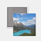 Peyto Lake Magnet Magneet (Voorkant / Achterkant)