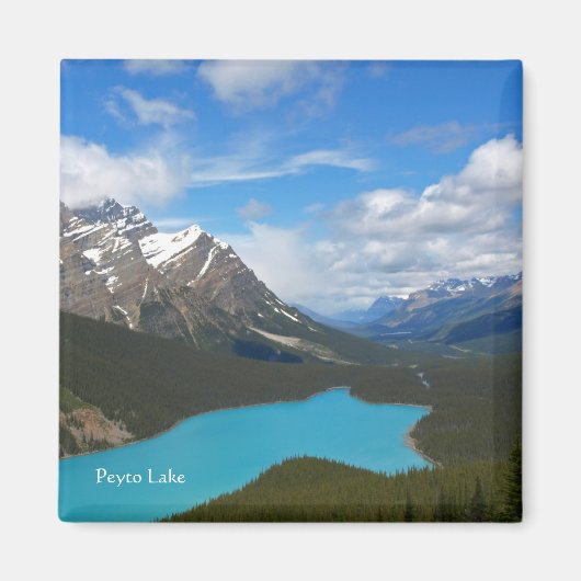 Peyto Lake Magnet Magneet (Voorkant)