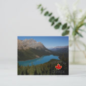 Peyto Lake Product uit Canada Briefkaart (Staand voorkant)