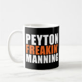 Peyton Freakin' Manning T-Shirt Koffiemok (Links)