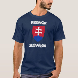 Pezinok, Slowakije met wapen T-shirt