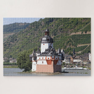 Pfalzgrafenstein Castle, Rhine River, Duitsland 2 Legpuzzel