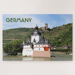 Pfalzgrafenstein Castle, Rhine River, Duitsland 3 Legpuzzel