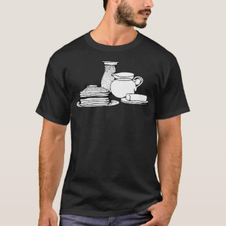 pfannkuch pancakes krepes ontbijtbakkerij t-shirt
