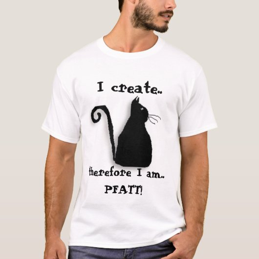 Pfatt Kat T-shirt (Voorkant)