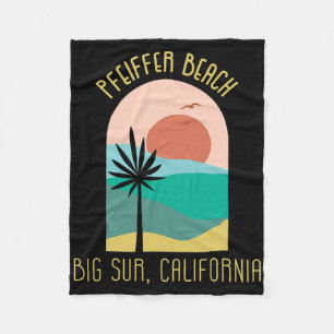 Pfeiffer Beach Big Sur Californië - Boho Vakantie Fleece Deken