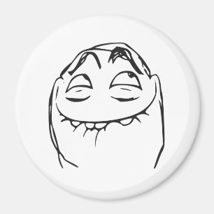 PFFTCH Laughing Rage Face Comic Meme Magneet