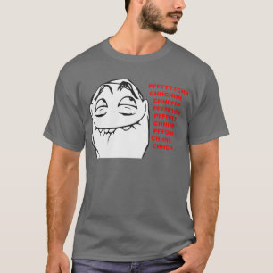PFFTCH Laughing Rage Face Comic Meme T-shirt