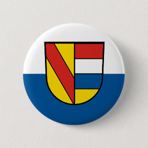 Pforzheim vlag stad Duitsland symbool embleem leeu Ronde Button 5,7 Cm