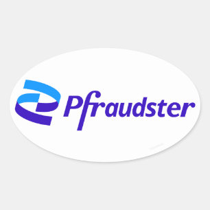Pfraudster - Logo Pfizer Stickers Parodie