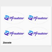 Pfraudster - Logo Pfizer Stickers Parodie (Feuille)
