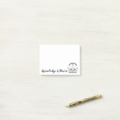 PG post it notes- veelvoudige kleuren/grootte Post-it® Notes (Op bureau)