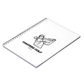 pga, golf notitieboek (Linkerzijde)