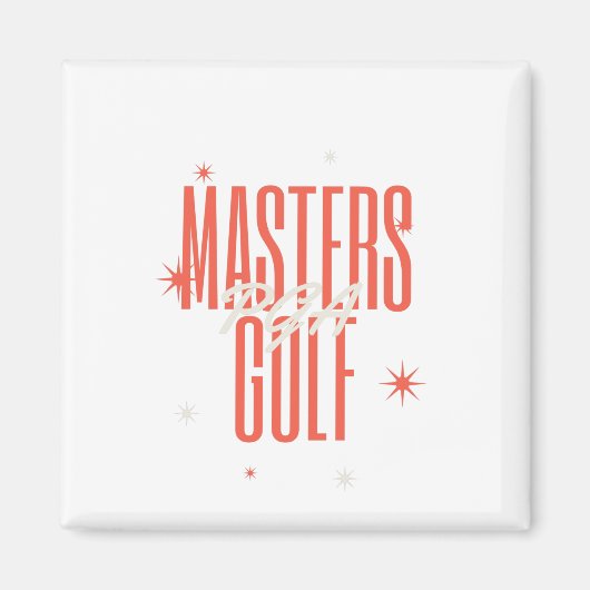 pga tourgolf magneet (Voorkant)