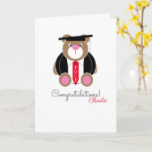 PGCE Post afstuderen leraar gefeliciteerd Kaart (Gele Bloem)