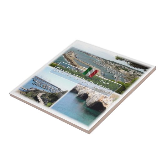 PGL003 SANTA MARIA DI LEUCA, Apulië Tegeltje (Zijkant)