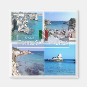 PGL014 TORRE SANT'ANDREA, SALENTO, Apulië, Koelkas Magneet