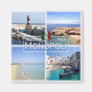 PGL019 MONOPOLI - Apulië - Italië - Fridge Magneet