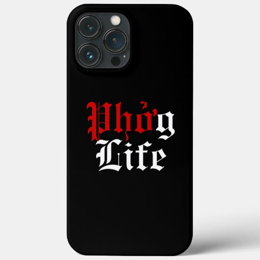 Phở g Life Case-Mate iPhone Case (Achterkant)