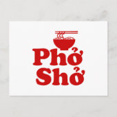Phở Shở Briefkaart (Voorkant)