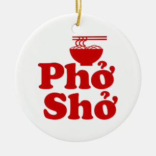 Phở Shở Keramisch Ornament