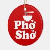 Phở Shở Keramisch Ornament (Links)