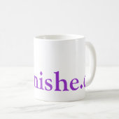 Ph.D. Tasse d'achèvement (Devant droit)