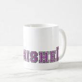 Ph.D. Tasse de célébration (Devant droit)