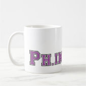 Ph.D. Tasse de célébration (Gauche)
