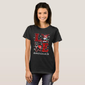 Ph Love Pset Leopard Medical Assistant T-shirt (Voorkant volledig)