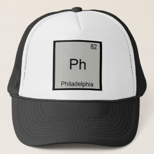 Ph - Philadelphia City Chemistry Element Symbol T Trucker Pet