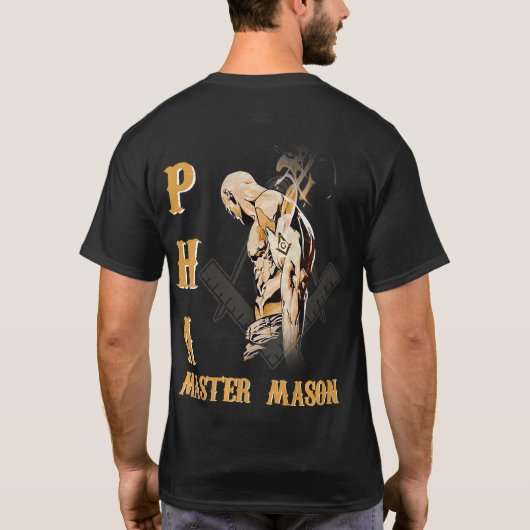 PHA MASTER MASON-kerstpremie T-Shirt (Achterkant)