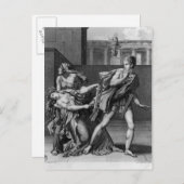 Phaedra, Oenone en Hippolytus Briefkaart (Voorkant / Achterkant)