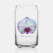 Phalaenopsis blanc et violet orchidée florale (Recto)